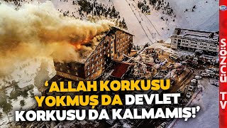 'Otel Sahiplerinin Devlet Korkusu da Kalmamış' Uzman İsimden Çarpıcı Bolu Kartalkaya Sözleri!