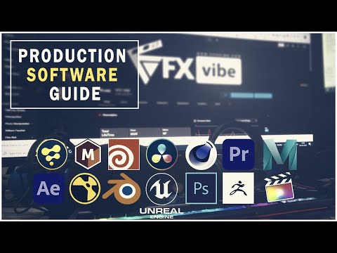 Software manual for the production of animation and visual effects, VFX VIBE