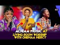 ACHIAA MUSIC LEADS A FANTASTIC WORSHIP AT LIVING ROOM WORSHIP WITH OHEMAA MERCY