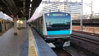 E233系1000番台宮サイ142編成 JR京浜東北線各駅停車桜木町行き 有楽町駅発車