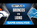 Broncos vs Lions Predictions | NFL Week 15 Game Analysis & Picks