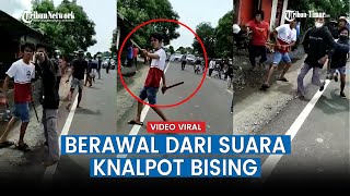 Viral Video Bentrok Antar Kelompok di Duampanua Pinrang, Berawal dari Suara Knalpot Bising
