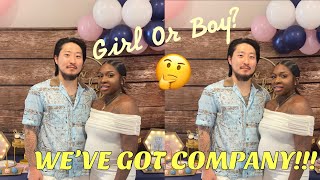 GUESS WHO'S HAVING A BABY?!? GENDER REVEAL!!! AMBW COUPLE