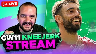 FINALLY | FPL KNEEJERK GAMEWEEK 11 | LIVE Q\u0026A | Fantasy Premier League Tips 2024/25