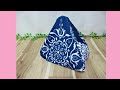 super easy how to make a mini shopping bag just sew a little without cutting one bandana.