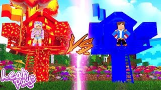 Minecraft Leah Plays Little Club Hq Hide And Seek - minecraft house vs roblox house minecraft