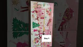 Advent calendar Douglas🩷 #advent#calendar#day1#gift#makeup#unboxing