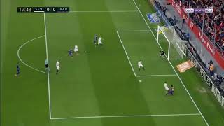 Sevilla vs Barcelona 2-2 HD 31/03/2018 La Liga Goal messi