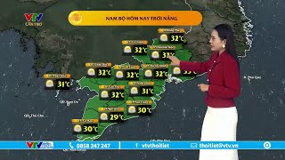 Dự báo thời tiết Tây Nam Bộ hôm nay 01/01/2025 | VTVWDB