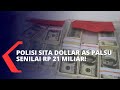 Hendak Setor 1,5 Juta Dollar AS ke Bank, Pengedar Uang Dollar Palsu Ini Ditangkap Polisi!