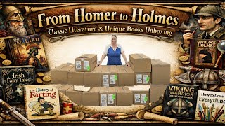 From Homer to Holmes: Classic Literature & Unique Books Unboxing