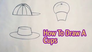 How to Draw a Cap Step by Step for Beginner/#drawing