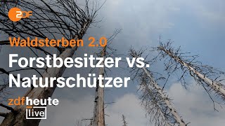 Wie retten wir unseren Wald? │ ZDFheute live