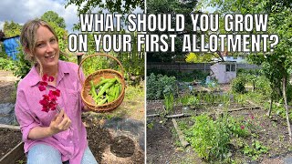 WHAT TO GROW ON YOUR FIRST ALLOTMENT PLOT / ALLOTMENT GARDENING FOR BEGINNERS