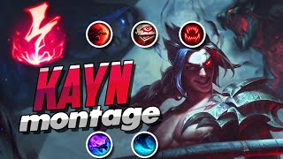 KAYN MONTAGE | BEST KAYN PLAYS S9 | OVERPOWER