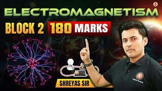 Electromagnetism ⚛️ Block 2 NEET 2024 😍 Shreyas sir | Vedantu NEET English