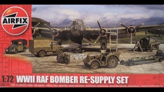 Airfix 1/72 WWII RAF Bomber Re-Supply Set- \