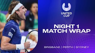 Night 1 Match Wrap | United Cup 2023