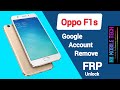 Oppo F1s (A1601) Frp Unlock Google Account Bypass  Easy Trick 2023 Without Pc