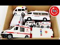 救急車のミニカー走る。坂道緊急走行テスト。サイレンあり★Ambulance mini car run. Slope emergency driving test! There is a siren.