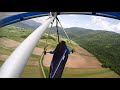 hang glider landing in meduno