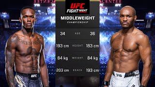 Israel Adesanya vs Kamaru Usman Full Fight - UFC 5 Fight Night