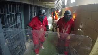 2018 Moundsville Mock Prison Riot- J BLOCK- BCP CERT