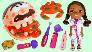 Mr. Play Doh Head Gets Sick and Visits Disney Jr Doc McStuffins Toy Hospital for a Checkup!