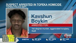 Topeka man arrested in connection to homicide at SW Park South Ct. in Topeka