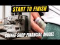 Start to Finish | Coffee Shop Financial Model From Scratch (Excel)