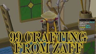 99 Crafting from Zaff Battlestaffs