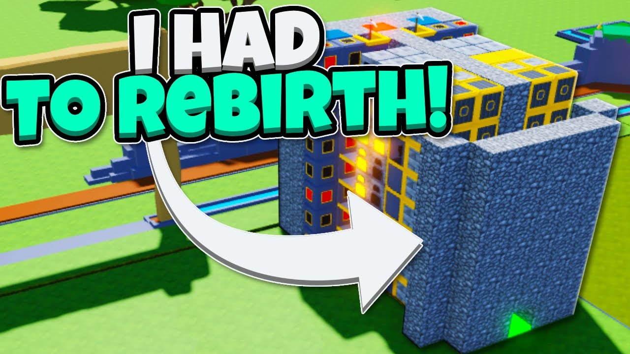 I HAD TO REBIRTH!! | Block Tycoon ROBLOX - YouTube