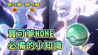 寶可夢HOME 跨版本傳送的小知識與小細節  你準備好了嗎？