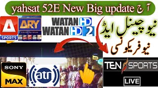 Watan tv HD new frequency || yahsat new update today latest channel list || watan hd