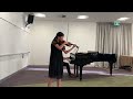 violin exam recording 1