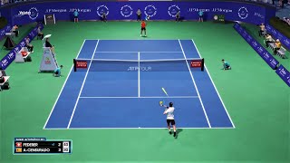 Roger Federer vs Carlos Alcaraz ATP Dubái /AO.Tennis 2 |Online 23 [1080x60 fps] Gameplay PC