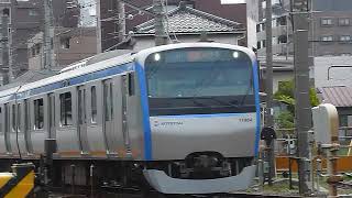 [警笛あり]相鉄11000系11004F 特急 相模大塚駅付近通過