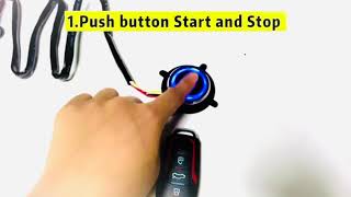 Cardot: push button start/stop  function, remote start/stop function，PKE function