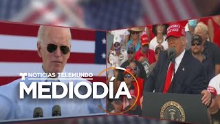 Trump y Biden se lanzan a la conquista del Medio Oeste | Noticias Telemundo