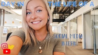 DAY IN THE LIFE OF A SOCIAL MEDIA INTERN〡Spina O'Rourke