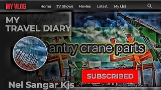 Ncc  Gantry Crane Work Place Hennur Casting Yard Metro Rail Project Video 2023