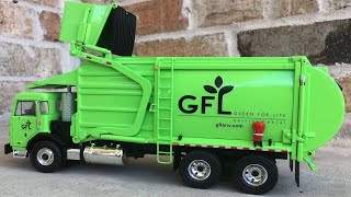 Garbage Truck Videos For Children l Neon Green First Gear GFL Unboxing Video  l Garbage Trucks Rule