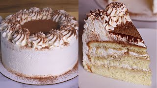 Easy Tiramisu Cake Recipe | Step by Step Decorating Tutorial