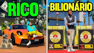 VIDA DE BILIONÁRIO VS VIDA DE RICO no GTA 5