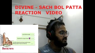 EMIWAY GETTING BURNT !! WHERE IS THE COFFIN XD! ?? || DIVINE - SACH BOL PATTA|| (REACTION VIDEO)