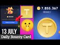 Tapcoins daily bounty 13 july | Tap Coins daily combo 13 july | 320k Coins | Tapcoins daily bounty