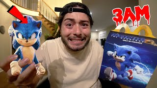 DO NOT ORDER SONIC 2 HAPPY MEAL FROM MCDONALDS AT 3 AM!! (HE CAME AFTER US)