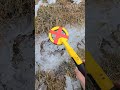 broke ice with bare hands to get that finding