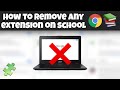 How To DISABLE Any Chrome Extension On School Chromebook! *2022*