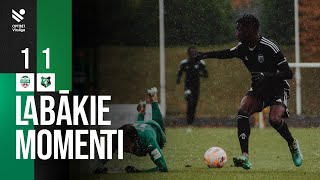 33. kārta: FK Liepāja 1:1 FK Auda (Labākie momenti)